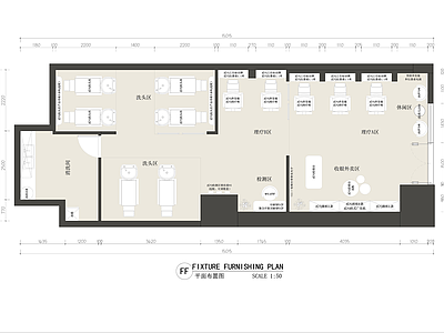 理发店 现代理发店 美发店 美发沙龙 美容美发 丝域养发