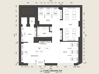 理发店 现代理发店 美发店 美发沙龙 美容美发 丝域养发