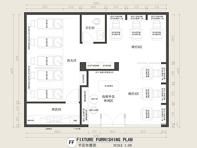 理发店 现代理发店 美发店 美发沙龙 美容美发 美容美发丝域养发