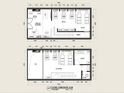 理发店 现代理发店 美发店 美发沙龙 美容美发 丝域养发