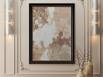 奶油风挂画