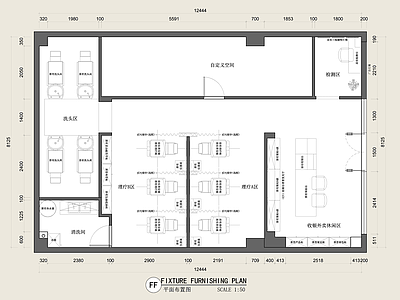 理发店 现代理发店 美发店 美发沙龙 美容美发 丝域养发