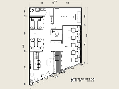 理发店 现代理发店 美发店 美发沙龙 美容美发 丝域养发