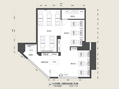 理发店 现代理发店 美发店 美发沙龙 美容美发 丝域养发
