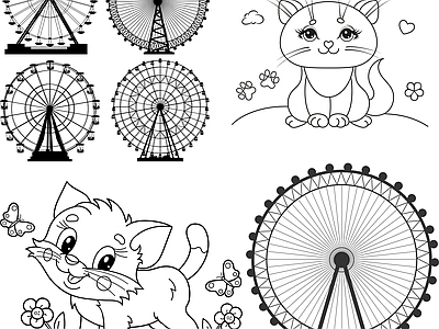其他图库 花纹 纹理 线稿 漫画 贴图