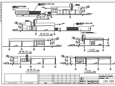 其他工装空间 门卫室施工图