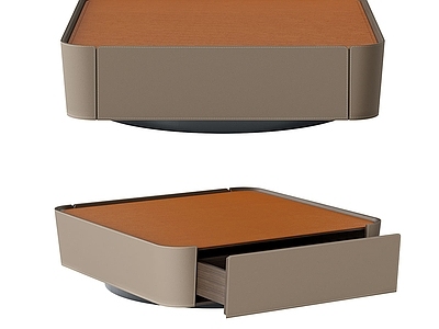 意式极简茶几 方形茶几