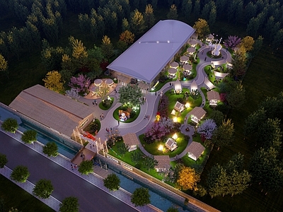露营 落地项目 全套景观施工图