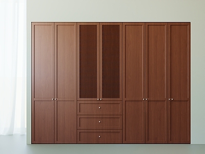 现代简约衣柜