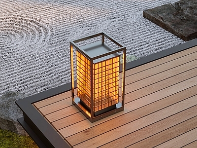 日式景观灯