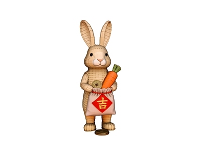 中式雕塑摆件 动物