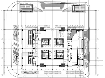 其他公共建筑 超高层幕墙图纸