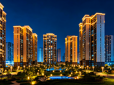 现代小区HDR