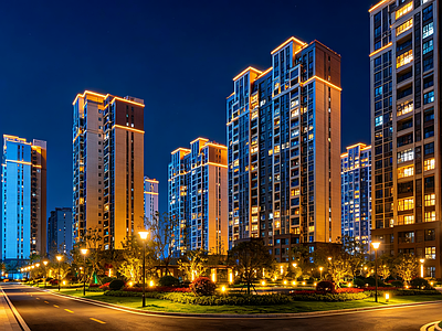 现代小区HDR