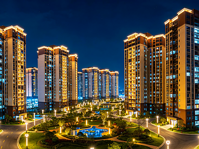 现代小区HDR