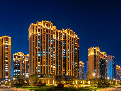 现代小区HDR