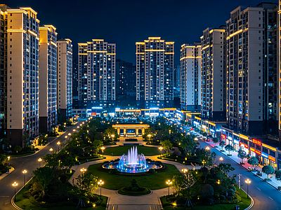 现代小区HDR