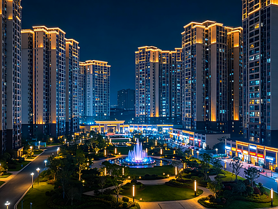 现代小区HDR