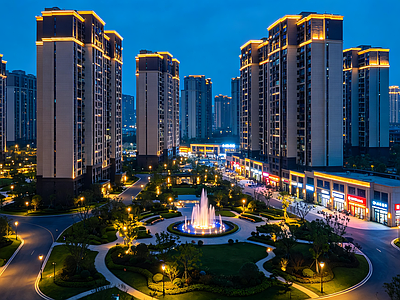 现代小区HDR