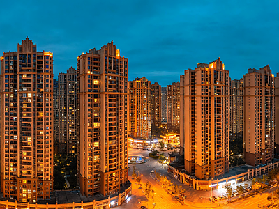 现代小区HDR