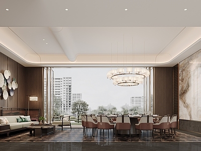 新中式中餐厅 新中式餐厅