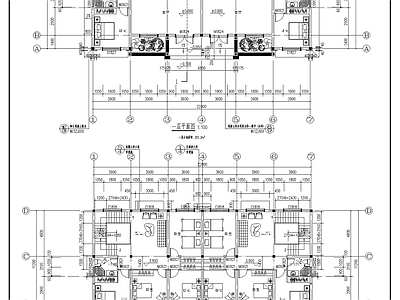 别墅建筑 别墅全套施工图