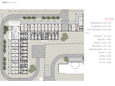 公寓建筑 高层公寓 公寓标间 L型公寓 loft公寓 办公平面