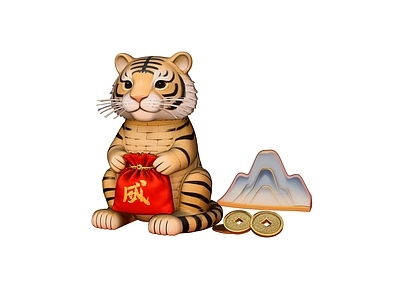 中式雕塑摆件