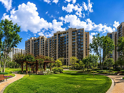 现代小区HDR
