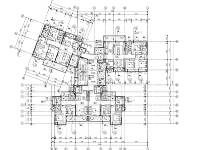 住宅楼建筑 住宅塔楼