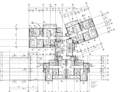 住宅楼建筑 住宅塔楼