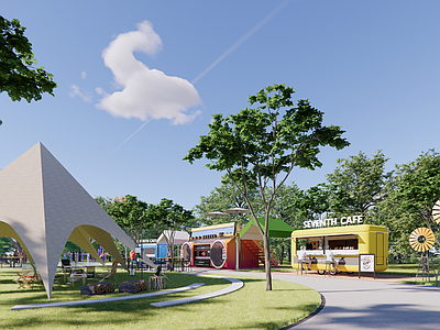现代主义乡村公园