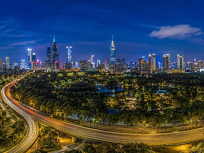 现代城市HDR