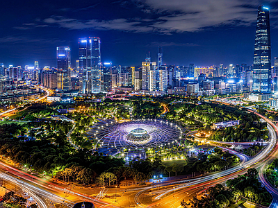 现代城市HDR