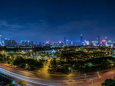 现代城市HDR