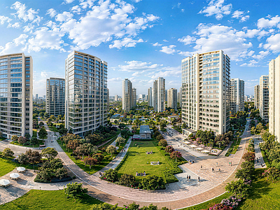 现代小区HDR