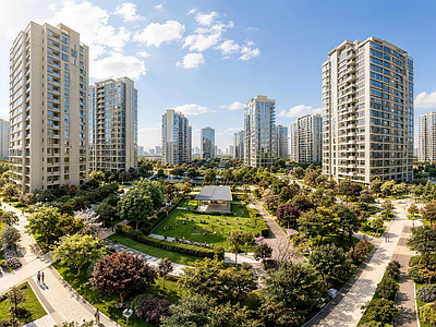 现代城市HDR