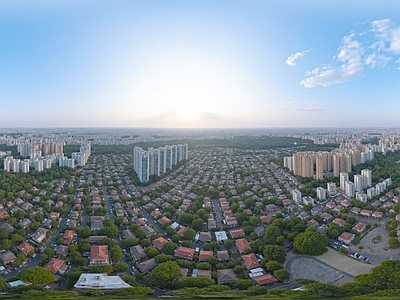 现代城市HDR