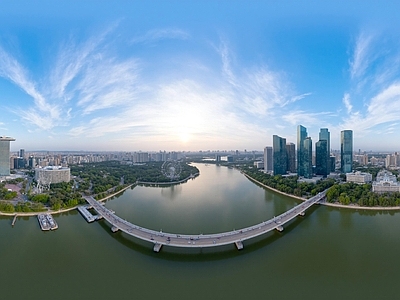现代城市HDR
