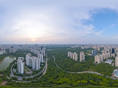 现代城市HDR