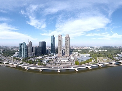 现代城市HDR