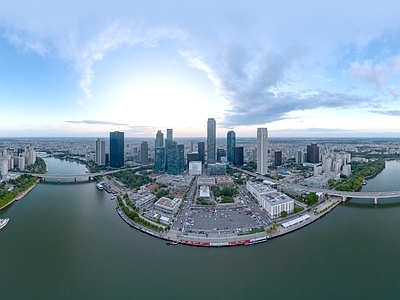 现代城市HDR