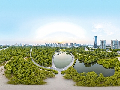 现代城市HDR