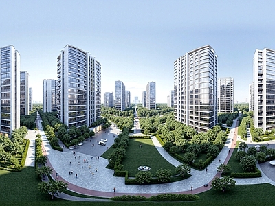 现代城市HDR