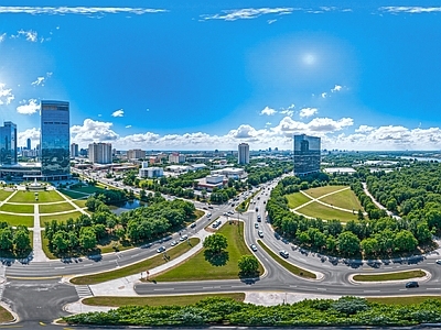 现代城市HDR