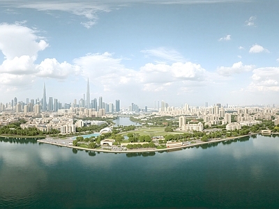 现代城市HDR