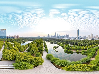 现代城市HDR