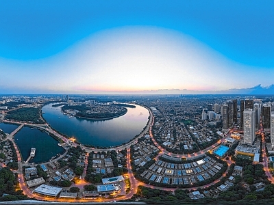 现代城市HDR