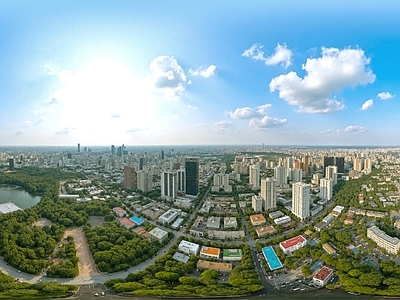 现代城市HDR