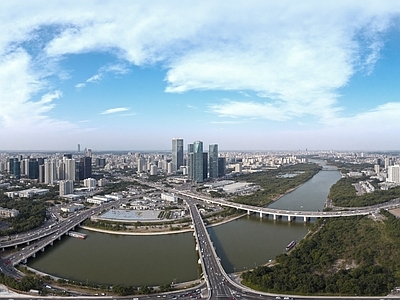 现代城市HDR